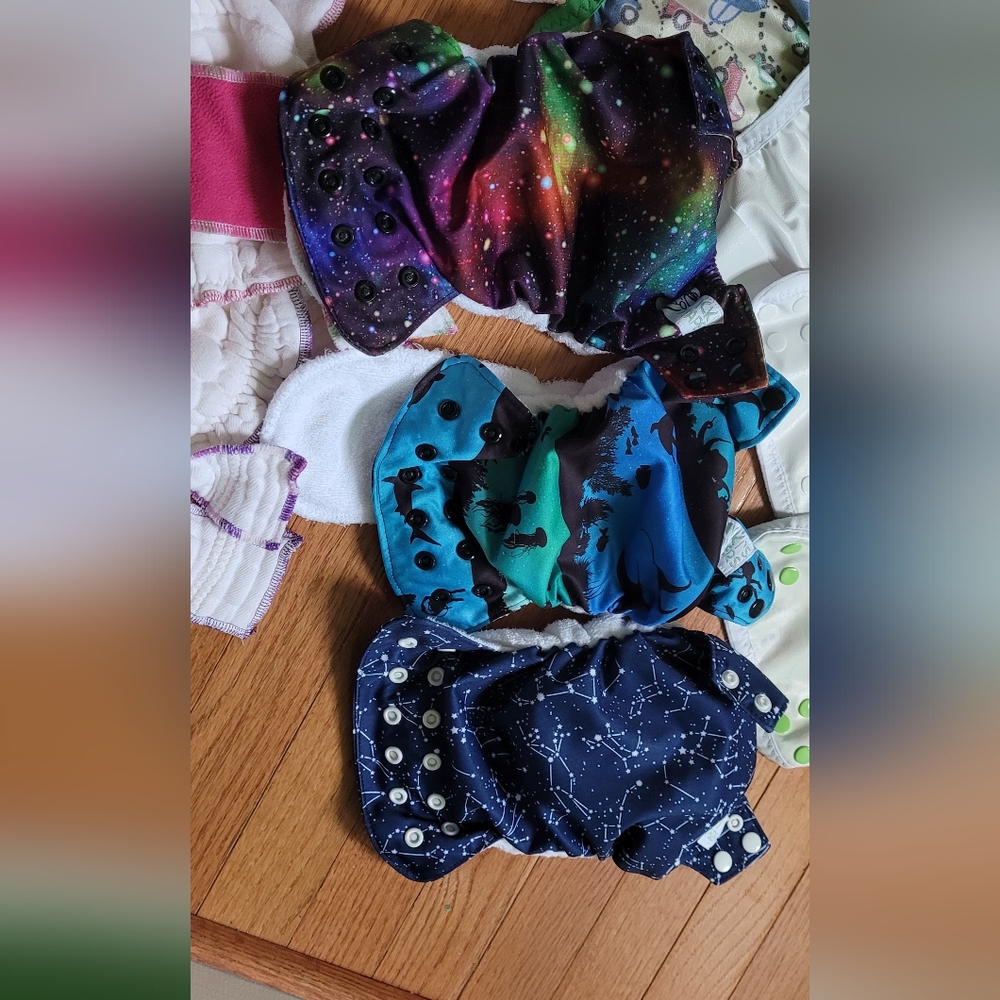 AIO-Cloth Diaper Bamboo X 3